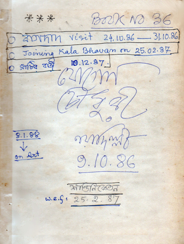 ৩৬ নম্বর। ১৯৮৬-৮৯। যোগেন চৌধুরী - Image 2