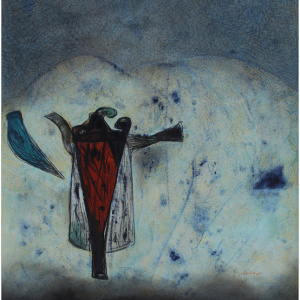 DPD1.Partha Dasgupta. Sailing in the dark. Mixed media on Board. 40 x 30 inches. DPD1.Partha Dasgupta. Sailing in the dark. Mixed media on Board. 40 x 30 inches.