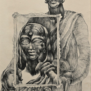 SAD01. Sushobhan Adhikary. Pen and ink on paper. 30.1 x 21.1 inches. 2006. SAD01. Sushobhan Adhikary. Pen and ink on paper. 30.1 x 21.1 inches. 2006.